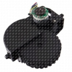 Linkes Rad mit Motor