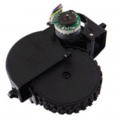 Linkes Rad mit Motor