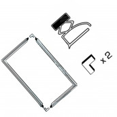 Kit 2 Dichtungen Sohle L 1300 X 700 mm (Kühlschrankteil)