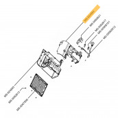 Halbgehäuse rechts (Kennzeichen Nr. MS-624894) NESPRESSO PIXIE