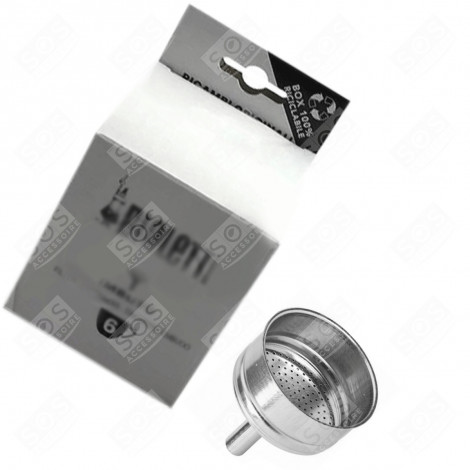 ORIGINAL 6-TASSEN-MOKA-TRICHTERFILTER KAFFEEMASCHINE, ESPRESSOMASCHINE - 0800126