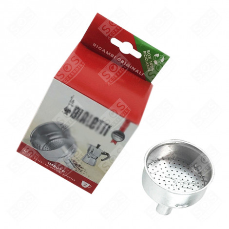 2-TASSEN-MOKA-ORIGINAL-FILTERTRICHTER KAFFEEMASCHINE, ESPRESSOMASCHINE - 0800102, 0800132