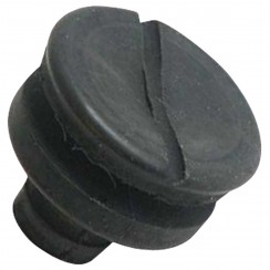 Kompaktfuß schwarz (Packung mit 4 Stück)