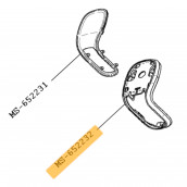 Graue obere Flasche (Kennzeichnung MS-652232)