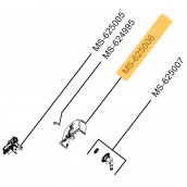 Hintere Abdeckung (Referenz nr. 625006) Dolce Gusto Genio S Touch