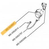 Buse-Verblendung (Kennzeichnung MS-624897) NESPRESSO PIXIE