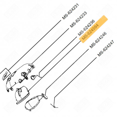 HEBEL (REFERENZNUMMER MS-624594) NESPRESSO VERTUO