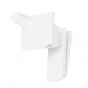 Rechte und linke Befestigungsstifte für Klappe