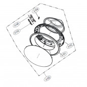 Waschmaschine Einlaufklappe