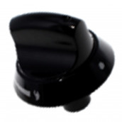 Knopf schwarz
