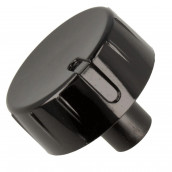 Knopf, schwarzer Hebel