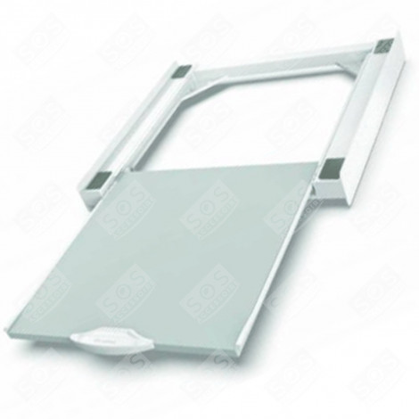 UNIVERSALES ÜBERLAGERUNGS-KIT MIT SCHWENKBARER HOLZABLAGE WASCHMASCHINE - 656114