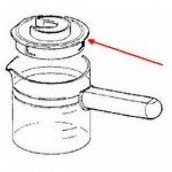 Deckel für kleine Kanne