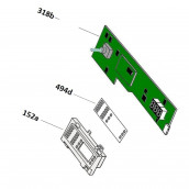 Programmierte Elektronikkarte (Kennzeichen 318b)