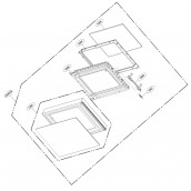 Komplette Tür mit Nummer 13581A