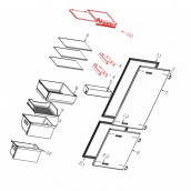 Gemüseschubladenregal (Markierung Nr. 6)