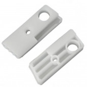 Befestigungsplatte für Türschloß unten Waschmaschine, original