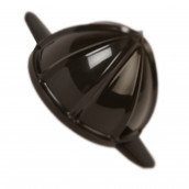 Schwarzer Kunststoffkegel