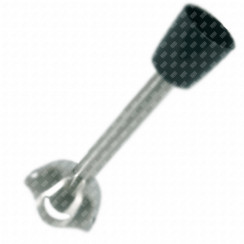 Edelstahl-Mixerfuß Klinge*4 grau