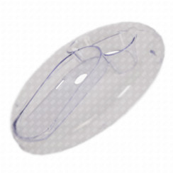 Transparente Abdeckung