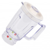 Mixer-Schüssel + Deckel + Stopfen