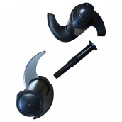 Messer Set-Achsscheide+Verlängerung