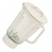 Glas-Mixbehälter, komplett