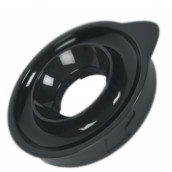 Grauer Mixer-Topfdeckel