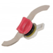 Messer-Set rosa - Dichtung - Verriegelung