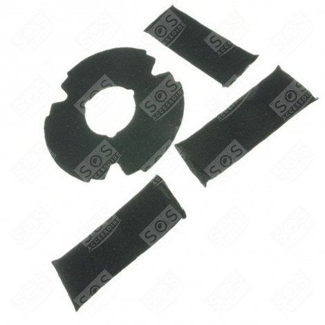 SET KOHLEFILTER AMC982 DUNSTABZUGSHAUBE - 481249028008, F00433-1