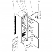 Flaschenablage (Referenznummer 3)