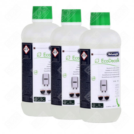 SET MIT 3 ENTKALKERN 500 ML ECODECALK KAFFEEMASCHINE, ESPRESSOMASCHINE - 5513296041, AS00006179