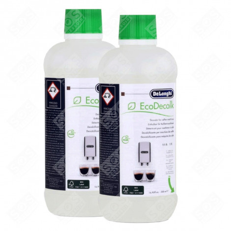 SET MIT 2 ENTKALKERN 500 ML ECODECALK KAFFEEMASCHINE, ESPRESSOMASCHINE - 5513296041, AS00006179