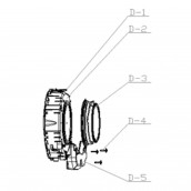 Bullaugen-Dichtung Referenz D-3