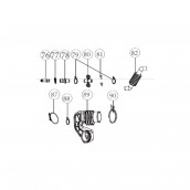 Schlauch für Waschmittelschublade Markierung 89