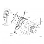 Wandmontagesatz (Kennzeichen Nr. 150A)