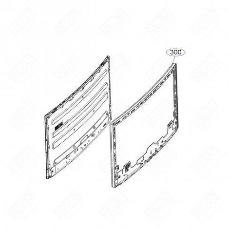 GEHÄUSE (KENNZEICHNUNG 300) BEAMER- PROJEKTOR & OVERHEAD -PROJEKTOR - ABJ75507301