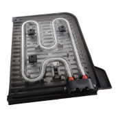 Grillplatte, linke Seite