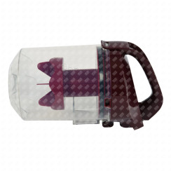 Purpur Staubbehälter