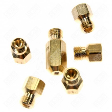 ORIGINALES DÜSEN, DÜSENSET FÜR ERDGAS BACKOFEN, KÜCHENHERD - 50296300002