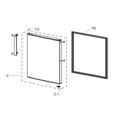 Türdichtung (Gefrierschrank-Teil) Original original