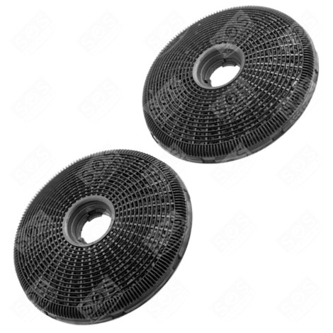 ORIGINALER ECFB02 KOHLEFILTER (2ER SET) DUNSTABZUGSHAUBE - 9029798775, 9029865723