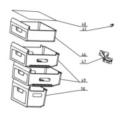 Zentrales Gefrierschublade (Markierung Nr. 49)