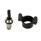 Verriegelung und Antriebswelle