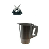 2L Schüssel mit Messer und Verriegelung