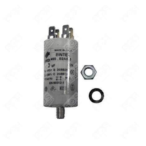 CONDENSATEUR 3ΜF D'ORIGINE GESCHIRRSPÜLER, SPÜLMASCHINE - 481912118102