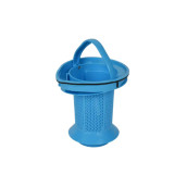 Separator und Griff, blau