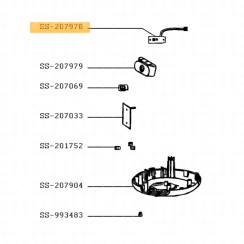 Steuerplatine (Referenznr. SS-207978)