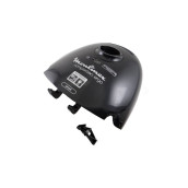 Kompletter schwarzer Deckel