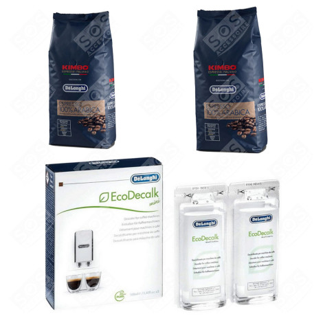 2 PAKETE KIMBO ARABICA, 1KG UND 1 ENTKALKER SET KAFFEEMASCHINE, ESPRESSOMASCHINE - 5513215211, 5513282391